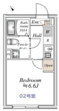 Gemini志村三丁目 302 間取り図