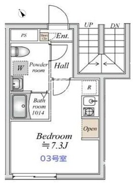 Gemini志村三丁目 203 間取り図