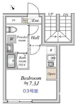 Gemini志村三丁目 303 間取り図