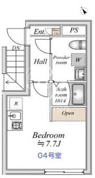 Gemini志村三丁目 204 間取り図