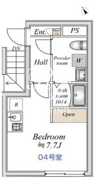 Gemini志村三丁目 304 間取り図