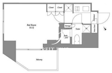 シーズンフラッツ大森西 301 間取り図