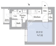 アスティーレスタジオ練馬平和台 305 間取り図