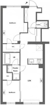 CREATIF東日暮里 203 間取り図