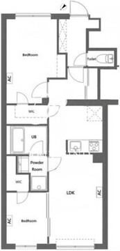 CREATIF東日暮里 403 間取り図