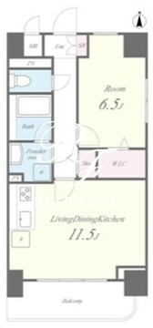 グラシーナ文京 204 間取り図