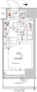 アルテシモクルセ 1003 間取り図