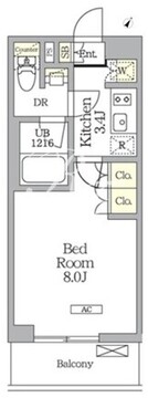 アイフラット明大前 207 間取り図