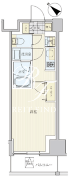 リビオメゾン南砂町 1208 間取り図