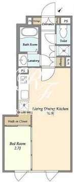 ラペルラ笹塚2 305 間取り図
