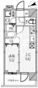 パークフラッツ蔵前 1102 間取り図
