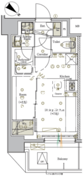 シーフォルム駒込 601 間取り図