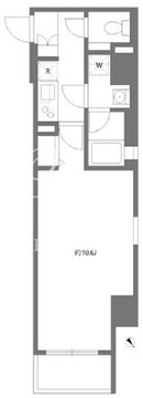 レガリス門前仲町パークサイド 201 間取り図