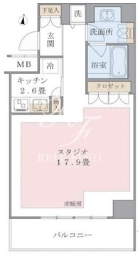 ブリリアイスト東雲キャナルコート 243 間取り図