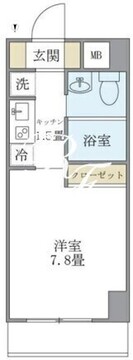 KDXレジデンス御徒町 802 間取り図
