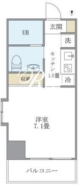 KDXレジデンス御徒町 501 間取り図