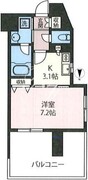 エスティメゾン三軒茶屋2 501 間取り図
