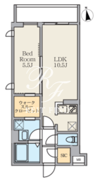 エスレジデンス駒場東大前 301 間取り図