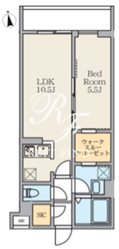 エスレジデンス駒場東大前 302 間取り図