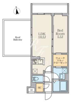 エスレジデンス駒場東大前 401 間取り図