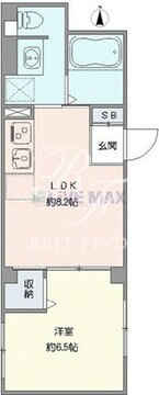 ウィロー板橋本町 103 間取り図