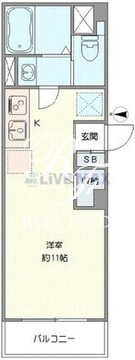 ウィロー板橋本町 303 間取り図