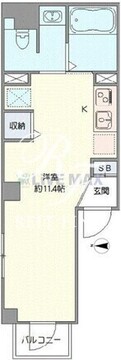 ウィロー板橋本町 201 間取り図