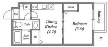 グランパセオ舎人 407 間取り図