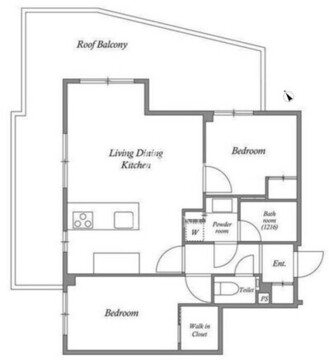 ACPレジデンス新江古田 504 間取り図