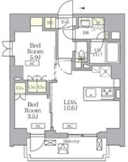 ザ・ライオンズフォーシア文京湯島 904 間取り図