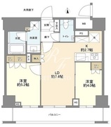 オープンレジデンシア御徒町 902 間取り図