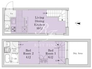 ソウ代々木公園 203 間取り図