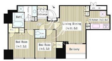 ザ・神宮前レジデンス 2001 間取り図