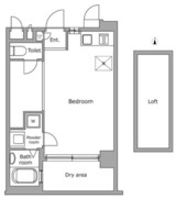 レジディア代々木2 103 間取り図