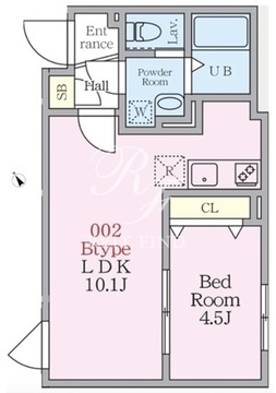 HJクラウンⅡ 02 間取り図
