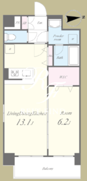 マ・メゾン浅草橋 901 間取り図