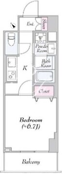 ロイジェント志村坂上 205 間取り図