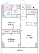 ロイジェント志村坂上 302 間取り図