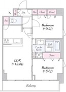 ロイジェント志村坂上 416 間取り図