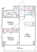 ロイジェント志村坂上 715 間取り図