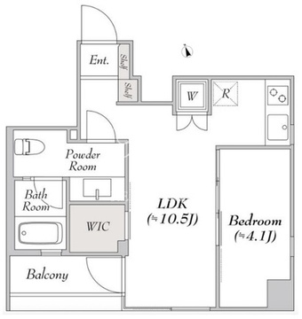 ＢｌｕＲｏｃｋ銀座イースト 903 間取り図