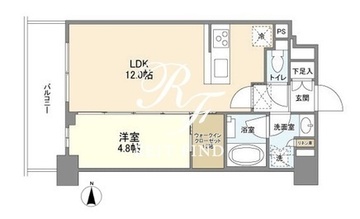 コンフォリア桜上水 702 間取り図