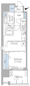 PRIME SQUARE 3 301 間取り図