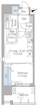 PRIME SQUARE 3 501 間取り図