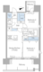 PRIME SQUARE 3 1302 間取り図