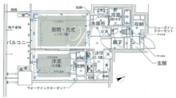 グランドシティタワー池袋 620 間取り図