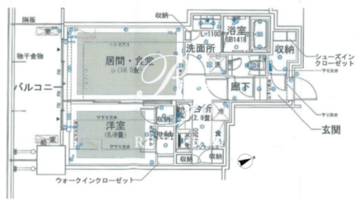 グランドシティタワー池袋 1120 間取り図