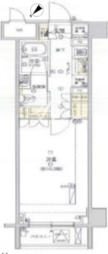 フィース水天宮前 715 間取り図