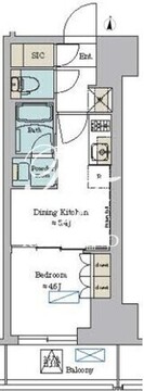 ブリリアイスト錦糸公園 702 間取り図