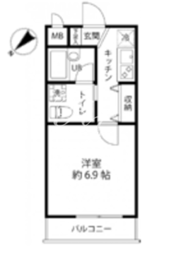 アーデンコート南砂 302 間取り図